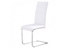 Stol JOSEF 42x53x103 Umetno usnje bela