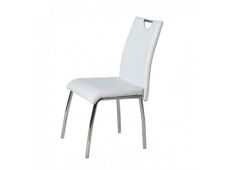 Stol ROMA IV 42x42x95 Umetno usnje bela