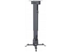 Stropni, stenski nosilec za projektor MANHATTAN, 20kg, 43-65 cm, naklon ±15°, črne barve - 461207 - 766623461207