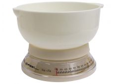 Tehtnica kuhinjska FIRST analogna 3kg (g.:25g) s posodo Tehtnica kuhinjska FIRST analogna 3kg (g.:25g) s posodo
