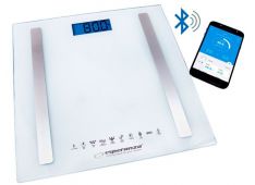 Tehtnica osebna ESPERANZA 8/1, bluetooth, 180kg/0,1kg, bela barva Tehtnica osebna ESPERANZA 8/1, bluetooth, 180kg/0,1kg, bela barva