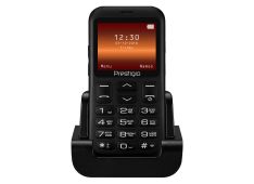 telefon PRESTIGIO PFP1220DUOBLACK dual SIM 2.22'', črn telefon PRESTIGIO PFP1220DUOBLACK dual SIM 2.22'', črn