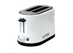 Toaster FIRST za 2 kosa, 3-funkcije, nastavitev zapeke, 850W, beli