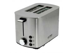 Toaster FIRST za 2 kosa, nerjavno ohišje, 3-funkcije, nastavitev zapeke, 850W