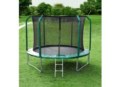 Trampolin Legoni AERO z zaščitno mrežo 366 cm, zelen Trampolin Legoni AERO z zaščitno mrežo 366 cm, zelen
