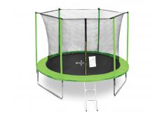 Trampolin Legoni FUN z zaščitno mrežo in lestvijo (305 cm) Trampolin Legoni FUN z zaščitno mrežo in lestvijo (305 cm)