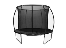 Trampolin Legoni Space z zaščitno mrežo 366 cm, črni Trampolin Legoni Space z zaščitno mrežo 366 cm, črni