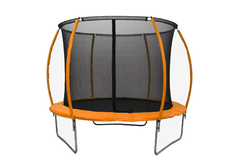 Trampolin Legoni Space z zaščitno mrežo 366 cm, oranžen Trampolin Legoni Space z zaščitno mrežo 366 cm, oranžen