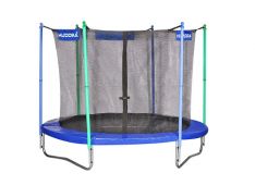 Trampolin z zaščitno mrežo Hudora 250 cm EN71 Trampolin z zaščitno mrežo Hudora 250 cm EN71