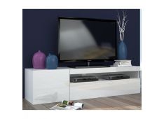 TV komoda PLANADA 1 (bela) 155x40x45 Iveral bela