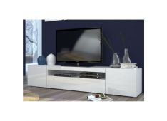 TV komoda PLANADA 2  (bela) 200x40x45 Iveral bela