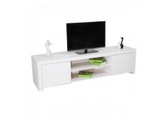 TV miza GALAXY II 140x45x50 MDF bela TV miza GALAXY II 140x45x50 MDF bela
