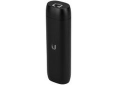UniFi Protect ViewPort allows you to view your UniFi Protect camera feeds on an HDMI display. It uses Power over Ethernet and connects to the local network hosting your cameras and connects via HDMI to a display.