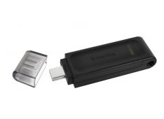 USB C DISK Kingston 32GB DT70, 3.2 Gen1, plastičen, s pokrovčkom - DT70/32GB - 740617305234