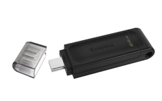 USB C DISK Kingston 64GB DT70, 3.2 Gen1, plastičen, s pokrovčkom - DT70/64GB - 740617305302