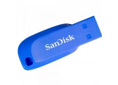 USB DISK SANDISK 32GB CRUZER BLADE MODRA, 2.0, moder, brez pokrovčka - SDCZ50C-032G-B35BE - 619659146924
