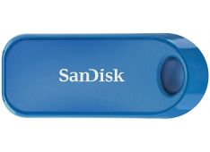 USB DISK SANDISK 32GB CRUZER SNAP, 2.0, moder, drsni priključek - SDCZ62-032G-G35B - 619659179731