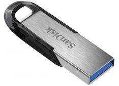 USB DISK SANDISK 32GB ULTRA FLAIR, 3.0, srebrn, kovinski, brez pokrovčka *PROM - SDCZ73-032G-G46 - 619659136697
