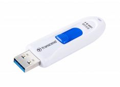 USB DISK TRANSCEND 128GB JF 790, 3.1, bel, drsni priključek - TS128GJF790W - 760557830399