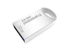 USB DISK TRANSCEND 32GB JF 710, 3.1/3.0, srebrn, kovinski, micro format - TS32GJF710S - 760557828877