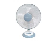 Ventilator namizni FIRST, 30cm, 3-hitrosti, belo - sive barve, 40W