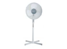 Ventilator samostoječi FIRST, 40cm, 3-hitrosti, belo - sive barve, 50W