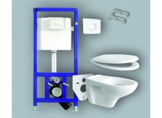 WC - komplet 995 z malo aktivirno tipko WC - komplet 995 z malo aktivirno tipko