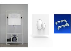 WC element - objekt INEO komplet s tipko S 706