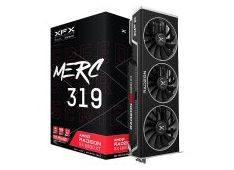 XFX Video Card AMD Radeon 6800XT MERC 319 16GB 256bit GDDR6, 2340, 16000, PCI-E 4, 2x DP, HDMI, USB-C, Triple Fan 3 slot XFX Video Card AMD Radeon 6800XT MERC 319 16GB 256bit GDDR6, 2340, 16000, PCI-E 4, 2x DP, HDMI, USB-C, Triple Fan 3 slot