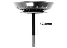 Zamašek izliva z nastavitvijo SCHOCK 420002 Chrome Zamašek izliva z nastavitvijo SCHOCK 420002 Chrome