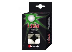 Žogice za namizni tenis Sponeta 1 Star (6 kom.) Žogice za namizni tenis Sponeta 1 Star (6 kom.)