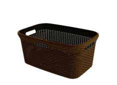 Curver, Košara Za Perilo Ratan, 40 L, Rjava Curver, Košara Za Perilo Ratan, 40 L, Rjava