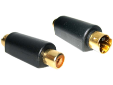 Adapter cinch Ž. - S-VHS M. Adapter cinch Ž. - S-VHS M.