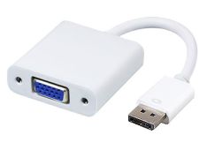 Adapter Displayport M. - VGA Ž. 0,2m, črne barve