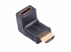 Adapter HDMI-M na HDMI-Ž kotni 90° navzgor