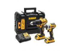 AKU 18V SET DCD777, DCF787 + 2x 2.0Ah TSTAK  Dewalt DCK2059D2T