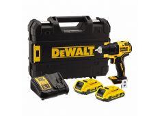 AKU VRTALNIK 18 V 2,0Ah Li-Ion2xbaterija, polnilec 18V XR 1.25A, TSTAK Dewalt DCD708D2T