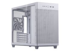ASUS Prime AP201 Tempered Glass MicroATX Case White - stylish 33-liter MicroATX case with tool-free side panels, with support for 360 mm coolers, graphics cards up to 338 mm long, and standard ATX PSUs ASUS Prime AP201 Tempered Glass MicroATX Case White - stylish 33-liter MicroATX case with tool-free side panels, with support for 360 mm coolers, graphics cards up to 338 mm long, and standard ATX PSUs
