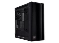 ASUS ProArt PA602 E-ATX računalniško ohišje, 420 mm radiator support, one 140 mm and two 200mm pre-installed system fans, front panel IR dust indicator, power lock latch, tool-less PCIe mounting, USB 20Gbps support