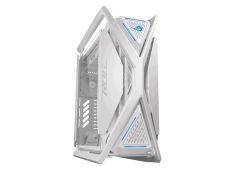 ASUS ROG Hyperion GR701 E-ATX Gaming case White, 420 mm dual radiator support, four 140 mm fans, metal GPU holder, component storage, ARGB fan hub, Aura Sync, Dual USB Type-C ports, 60W fast charging