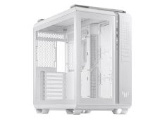 ASUS TUF Gaming GT502 PLUS ATX Gaming ohišje bele barve, Dual Chamber Chassis, Panoramic View, Tempered Glass front and side panel, Tool-Free side panels, pre-installed 4 ARGB fans & fan hub, Front Panel High-Speed USB Type-C ASUS TUF Gaming GT502 PLUS ATX Gaming ohišje bele barve, Dual Chamber Chassis, Panoramic View, Tempered Glass front and side panel, Tool-Free side panels, pre-installed 4 ARGB fans & fan hub, Front Panel High-Speed USB Type-C
