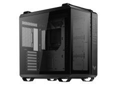 ASUS TUF Gaming GT502 PLUS ATX Gaming ohišje črno, Dual Chamber Chassis, Panoramic View, Tempered Glass front and side panel, Tool-Free side panels, pre-installed 4 ARGB fans & fan hub, Front Panel High-Speed USB Type-C ASUS TUF Gaming GT502 PLUS ATX Gaming ohišje črno, Dual Chamber Chassis, Panoramic View, Tempered Glass front and side panel, Tool-Free side panels, pre-installed 4 ARGB fans & fan hub, Front Panel High-Speed USB Type-C