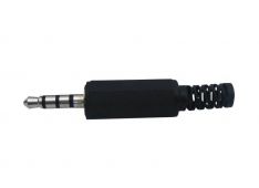 Banana 3.5mm stereo moška plastična, 4-pinska Banana 3.5mm stereo moška plastična, 4-pinska
