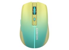 CANYON mouse MW-44 Wireless Charge Yellow Blue CANYON mouse MW-44 Wireless Charge Yellow Blue