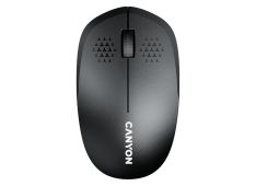 CANYON MW-04, brezžična Bluetooth optična miška s 3 gumbi, DPI 1200, z 1 AA baterijo Canyon Turbo Alkaline, črna