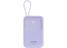 CANYON power bank OnPower 101 built-in cable 10000 mAh PD22.5W Purple CANYON power bank OnPower 101 built-in cable 10000 mAh PD22.5W Purple