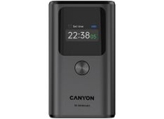 CANYON power bank OnPower 130 TFT 10000 mAh PD30W Dark Grey CANYON power bank OnPower 130 TFT 10000 mAh PD30W Dark Grey