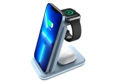 CANYON wireless charger WS-304 15W 3in1 Blue CANYON wireless charger WS-304 15W 3in1 Blue