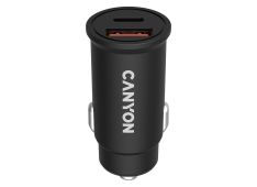 CANYON С-20B03, PD 30W/QC3.0 18W Žepni avtopolnilec z 1-USB A+ 1-USB-C CANYON С-20B03, PD 30W/QC3.0 18W Žepni avtopolnilec z 1-USB A+ 1-USB-C