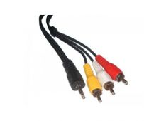 Cinch vrvica 3 M./Ban. 3.5mm avdio L/D + video. 1.5m Cinch vrvica 3 M./Ban. 3.5mm avdio L/D + video. 1.5m